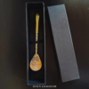 BOMBILLA PICO DE LORO CINCELADA BRONCE